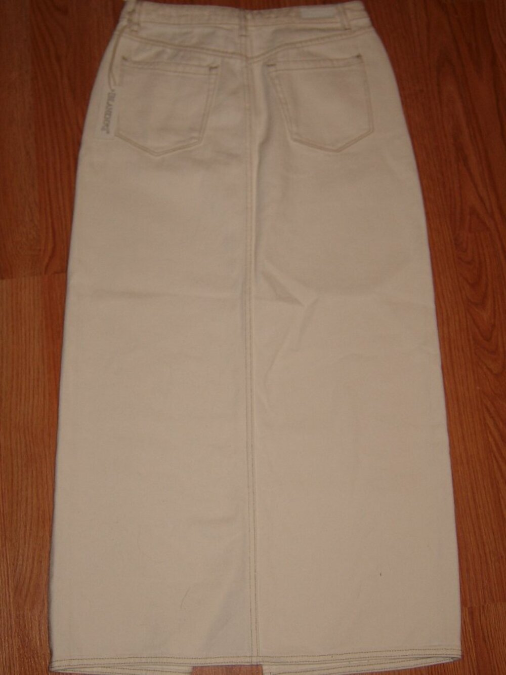Blank NYC Ecru Maxi Skirt 27 - Picture 5 of 7